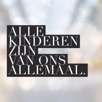 Je kinderen zijn je kinderen niet…